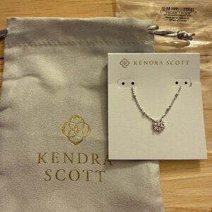Kendra Scott Silver Pendant Necklace